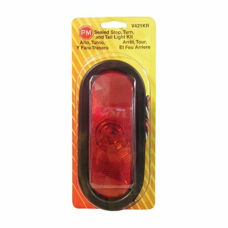 PM COMPANY Light Oblong Stop/Tail Red V421KR